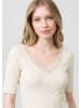 QS T-Shirt in 0805_helles sand