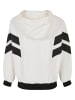 Urban Classics Urban Classics Damen Girls Crinkle Batwing Jacket in white/black