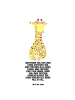 Mr. & Mrs. Panda Thermo-Trinkflasche Giraffe Blumenkranz mit Spruch in Weiß