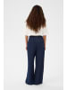Soaked in Luxury Hose SLChaman Gerade Passform in Dark Blue Denim