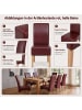MCW 2er-Set Esszimmerstuhl Crotone, Rot, helle Beine