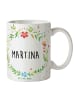 Mr. & Mrs. Panda Kaffeetasse Martina mit Spruch in Keine Angabe