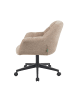 DUBI Möbel 2er-Set: Bürostuhl Mika-Nuri in Beige - (B)65 x (H)79 x  (T)66 cm
