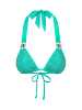 Moda Minx Bikini Top Private Island Triangle in Sea Green