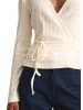 Marc O'Polo DENIM Wickeltop slim in White Blush