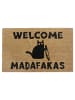 Hanse Home Fußmatte Welcome Madafakas in Kokos Braun