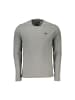 La Martina Grau Baumwolle Herren T-Shirt