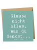 Mr. & Mrs. Panda Geschenkkarte Spruch Selbstvertrauen und Klarhe... in Meeresbrise