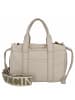 COCCINELLE 2day Signature - Henkeltasche 26 cm (laurel green) in lamgskin white