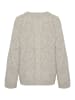 My Essential Wardrobe Strickpullover VeraMW Box fit in Light Grey Glitter