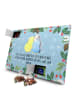 Mr. & Mrs. Panda Adventskalender Wellensittich Liebe mit Spruch in Eisblau