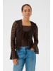 Kaffe Bluse langarm KAviccy Tight fit in Coffee Bean