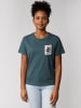 wat? Apparel T-Shirt Königin der Herzen in Petrol