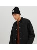Jack and Jones Long Knit Beanie in Schwarz