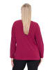 Ulla Popken Longsleeve in bordeaux