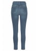 LASCANA High-waist-Jeans in blue-washed