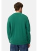Camel Active Pullover aus reiner Baumwolle in Tannengrün