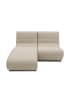 58 aufm Kessel GARTENLOUNGE Set 2 Boudicca 146x80x152 mit Outdoorbezug in taupe