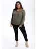 KAFFE curve Langarm-Bluse KCami Regular fit in Grape Leaf