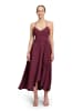 Vera Mont Abendkleid mit Volant in Wild Ruby