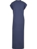 Urban Classics Urban Classics Damen Ladies Long Extended Shoulder Dress in vintageblue