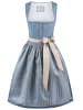 Stockerpoint Midi Dirndl "Irit" in rauchblau