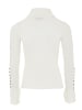 faina Women Sweater in Wollweiss