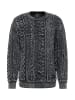 Carlo Colucci Strickpullover Errera in Schwarz