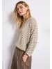 Street One Strukturpullover in Beige
