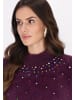 faina Damen Pullover in Pflaume