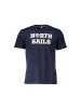 North Sails Blaues Baumwoll-T-Shirt