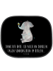 Mr. & Mrs. Panda Auto Sonnenblende Elefant Biene mit Spruch in Schwarz