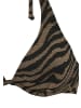 Bruno Banani Bügel-Bikini in schwarz-gold