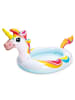 Intex Planschbecken in Einhornform in Mehrfarben, (B) 132 x (H) 109 x (L) 254 cm