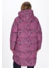 myMo Women Coat in pink multicolor