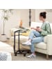 HOMCOM Beistelltisch in Eiche 55L x 36B x 82,5H cm