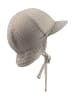 Sterntaler Wende-Schirmmütze Musselin in beige