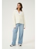 Kaffe Strickjacke KAsmilla Regular fit in Chalk