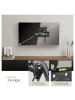 tectake Fernseherhalterung für 26-75 Zoll (66-191 cm), max. VESA 400 x 400