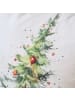 Chic Antique Kissenbezug AIX WEIHNACHTSBAUM Beige mit Tannenbaum Grün 50x50 cm