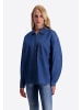 Timezone Jeansbluse Hemdkragen Brusttasche Loose Fit in Blau