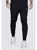 SikSilk Trousers - Sweat in black