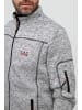 FQ1924 Fleecejacke in grau