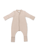 Hofbrucker Baby Schlafsack mit Füßen MILO in Taupe
