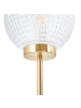 Beliani Stehleuchte PORTERO in Gold - (W) 20 x (H) 133 x (L) 20 cm