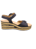 Gabor Plateau Sandalen für Damen in schwarz
