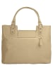 Cluty Handtasche echt Leder in beige