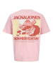 Jack & Jones T-shirt in Tickled Pink