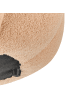 Beliani Pouf BEAUFORT in Braun - (W) 60 x (H) 27 x (L) 60 cm
