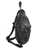 Samantha Look Rucksack echt Leder in schwarz